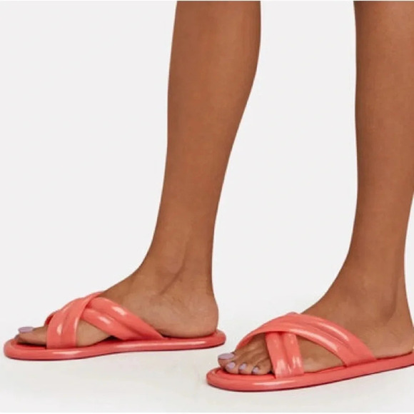 Larroudé’s x Melissa Cali  PVC Slides, BNWOT, Size 39/40 - Picture 3 of 9